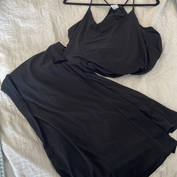 Wide leg romper - spaghetti strap - Picture 2 of 3